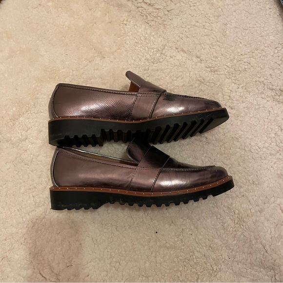 Halogen Metallic Loafers - Picture 4 of 4